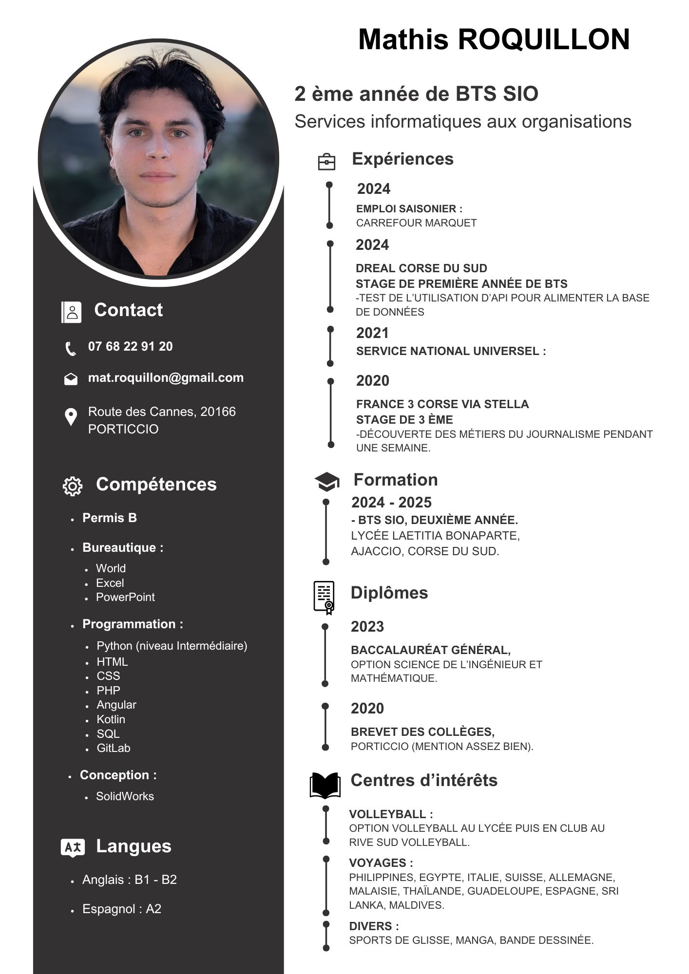 Mon CV